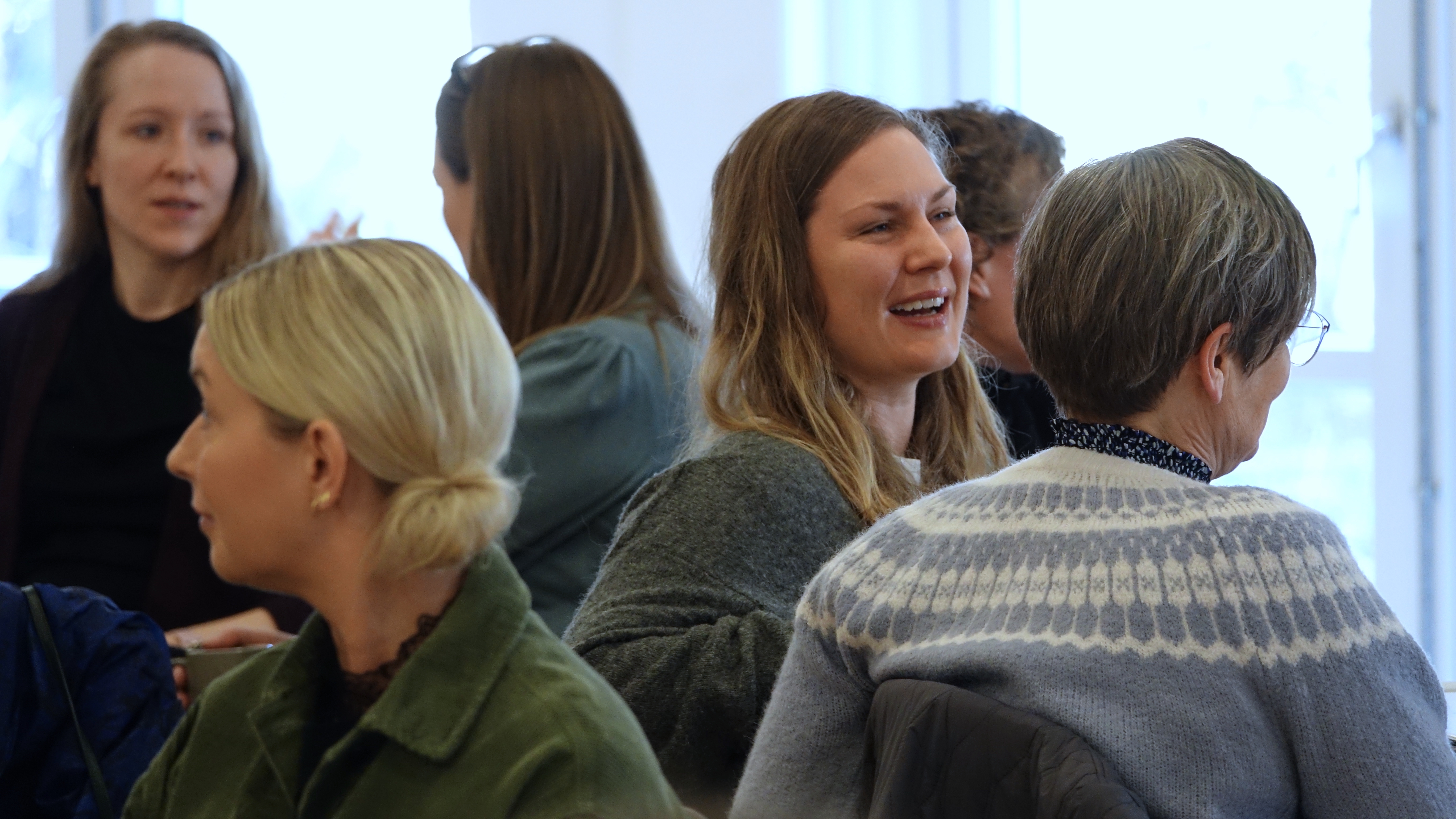 Samtale Mor I Baggrund