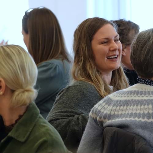 Samtale Mor I Baggrund