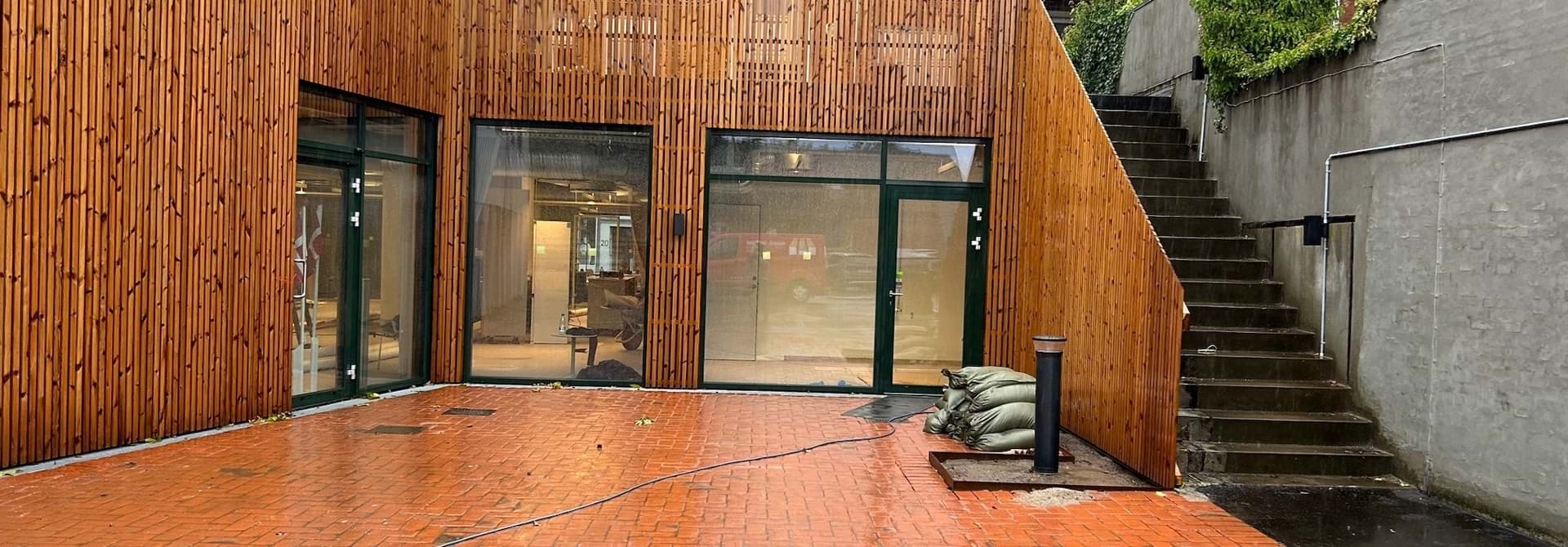 Elsass Vest Hovedindgang Riberdyb Ufærdig