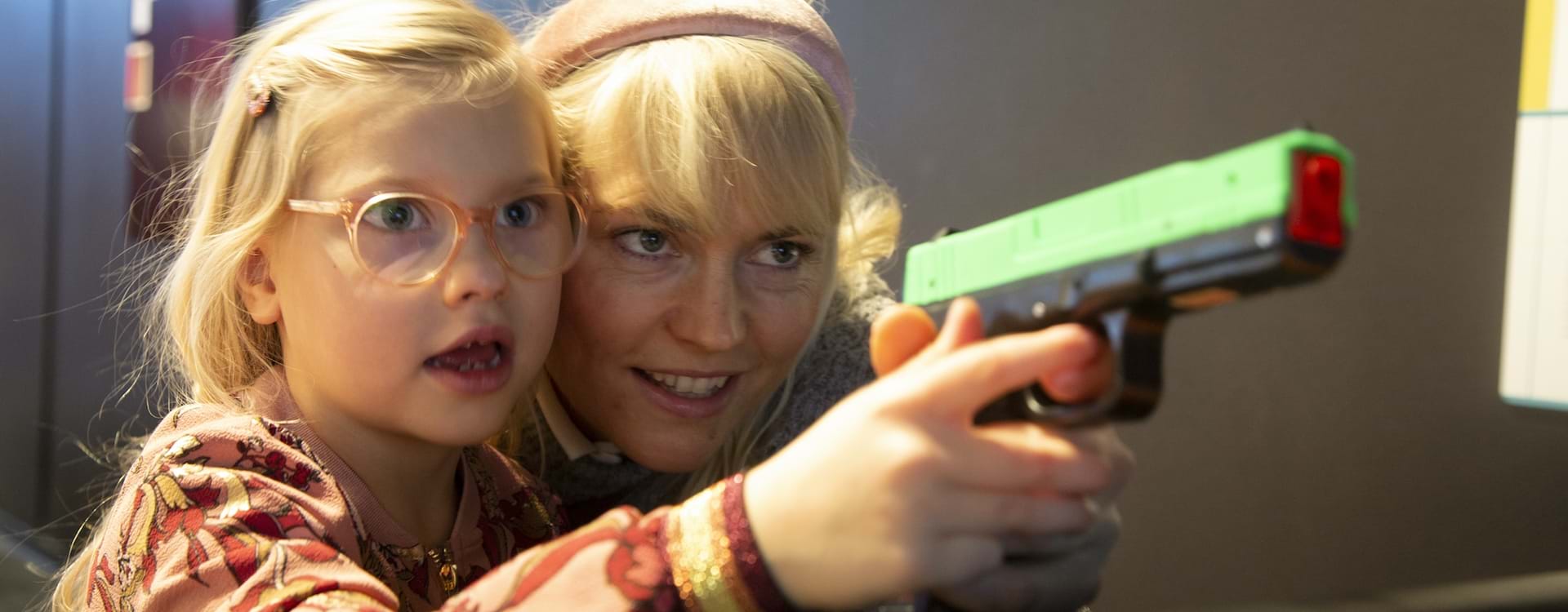 Pige Med CP - fotograf: David Trood / Experimentarium