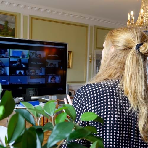 Michelle Skaerm Red Web