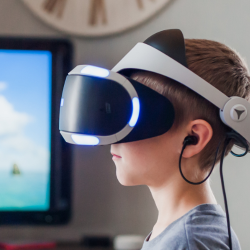 Øjenstyret Gaming Velfærdsteknologi Dreng