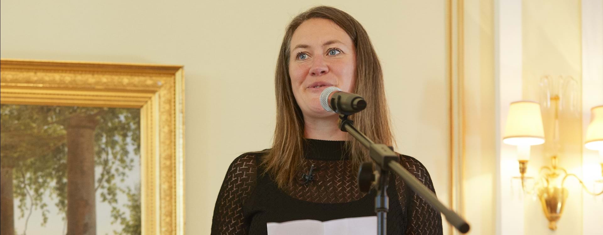 Katrin Jacobæus Prisvinder Tale