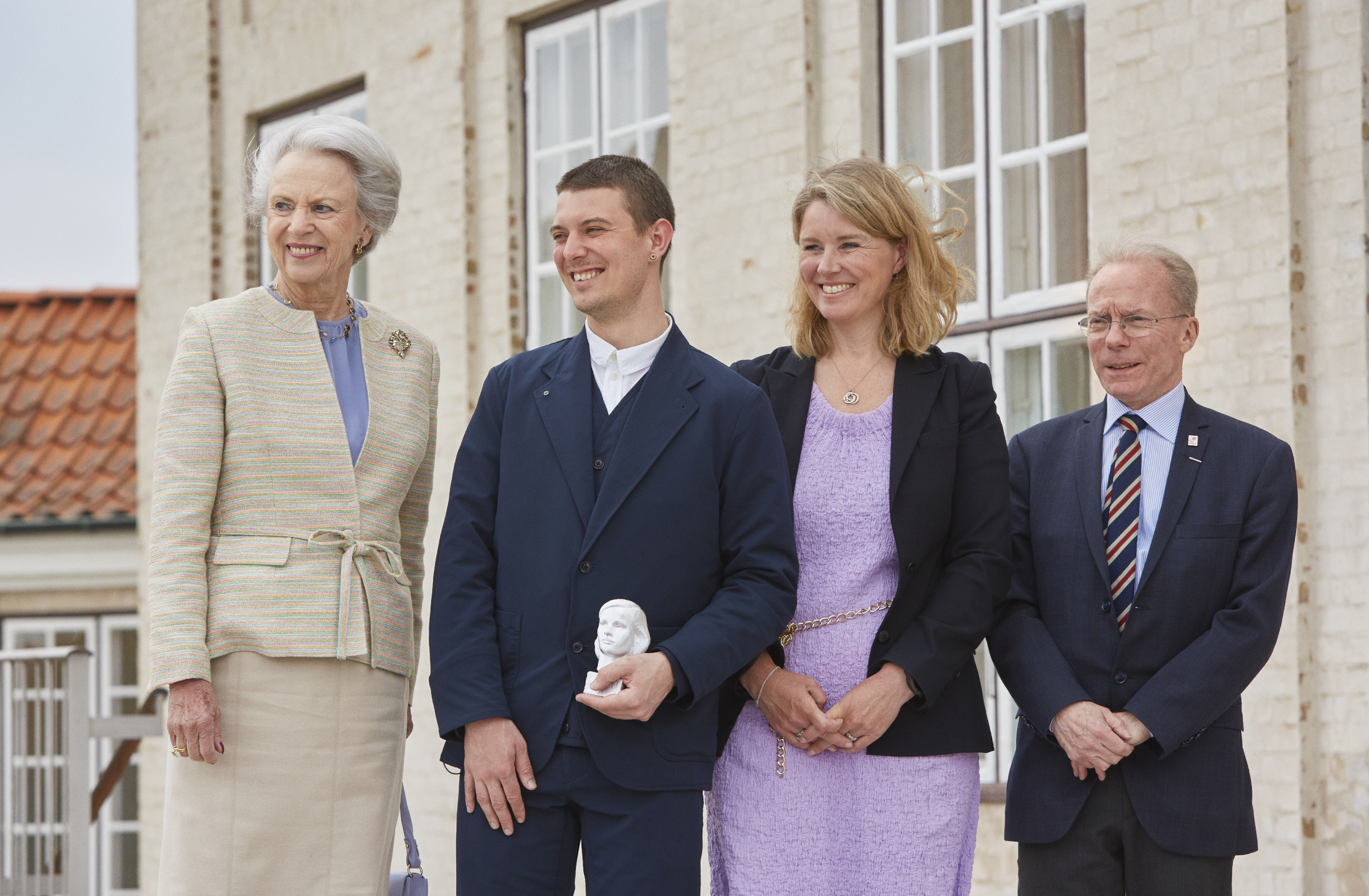 Faellesfoto HKH Caspar Eric Pia Allerslev Nick Elsass