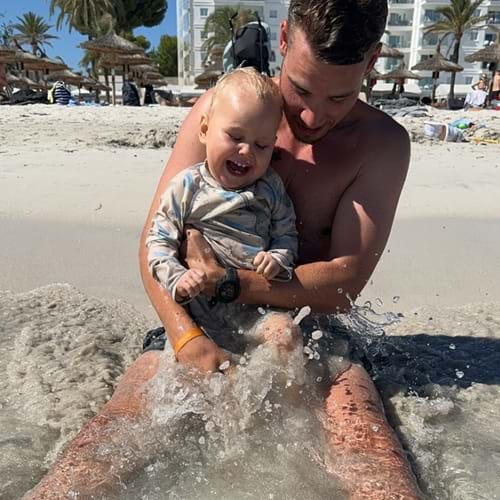 Charlie På Stranden