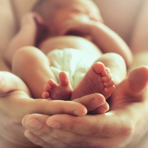 Nyfødt Baby Far WEB